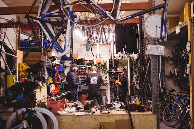 bicicletas mecânica de manutenção