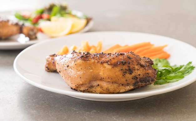 bife de frango da coxa