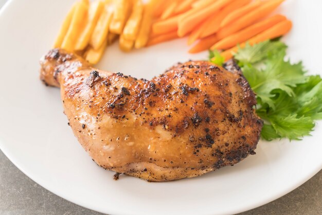 bife de frango na coxa