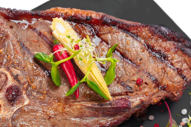 Foto grátis bife grelhado