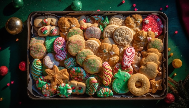 Biscoitos de gengibre caseiros, um presente de indulgência de inverno gerado por IA