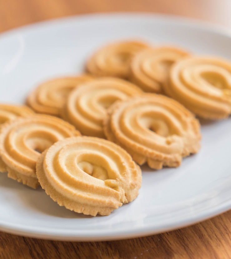 Foto grátis biscoitos de manteiga