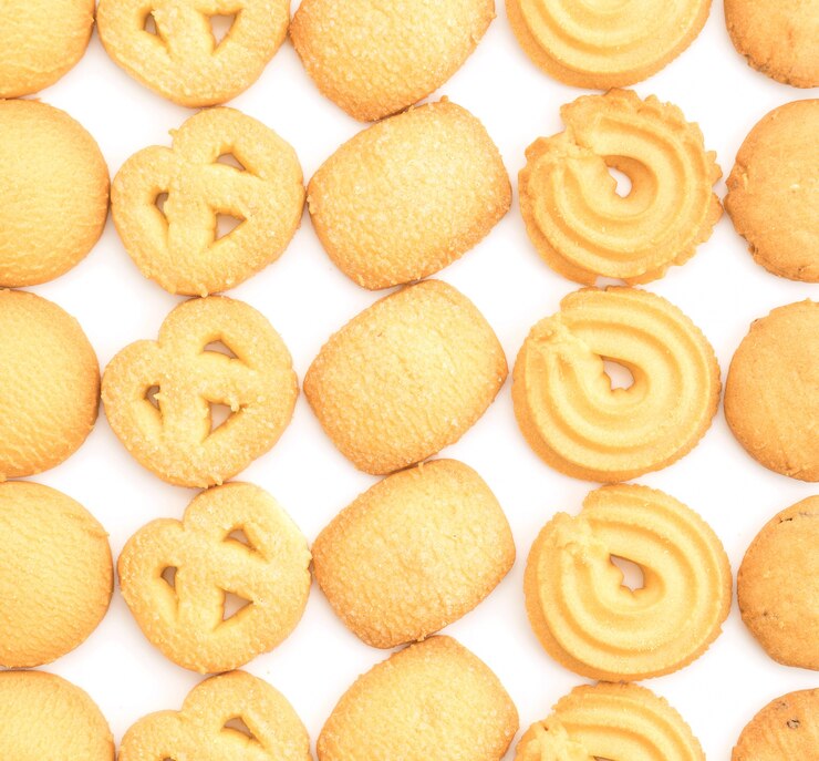 Foto grátis biscoitos de manteiga
