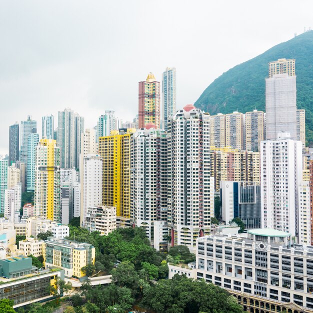 Bloco de apartamentos Hong Kong