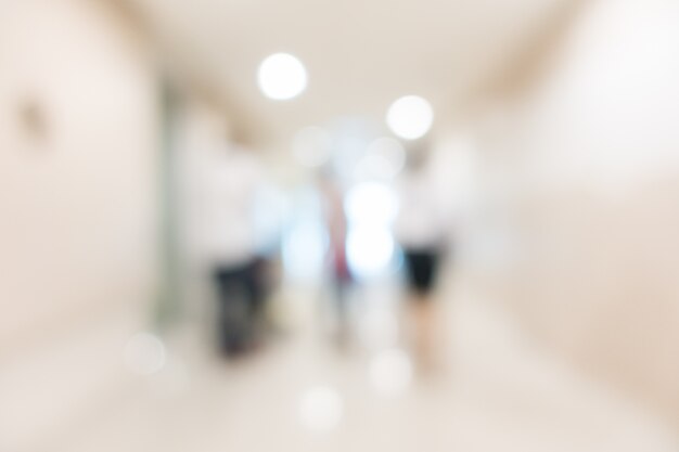 Blur hospital e clínica interior