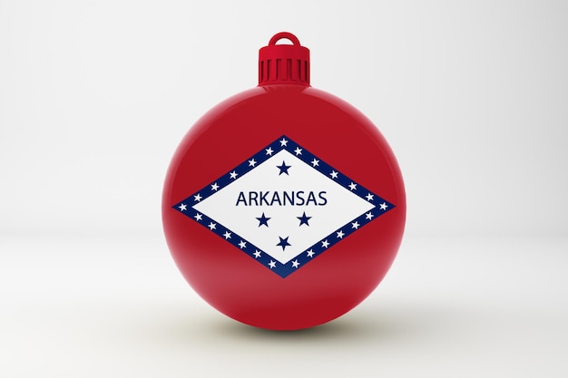 Foto grátis bola de natal do arkansas