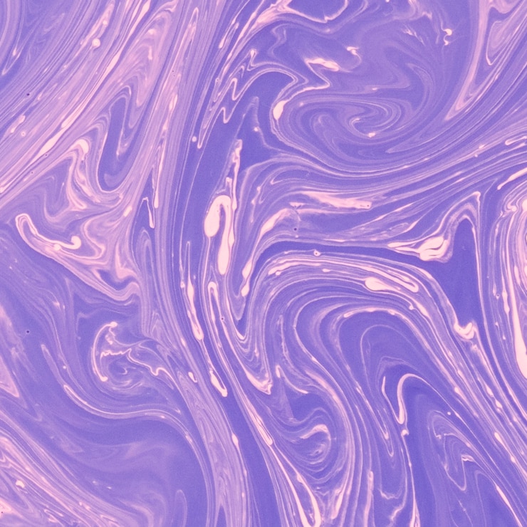 Foto grátis bolha sobre a obra de arte de pintura padrão branco e azul