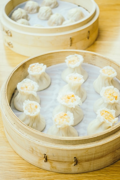 Bolinho de massa de dim sum