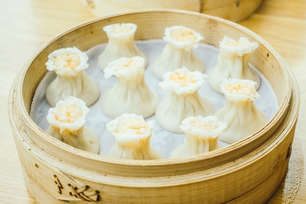 Foto grátis bolinho de massa de dim sum