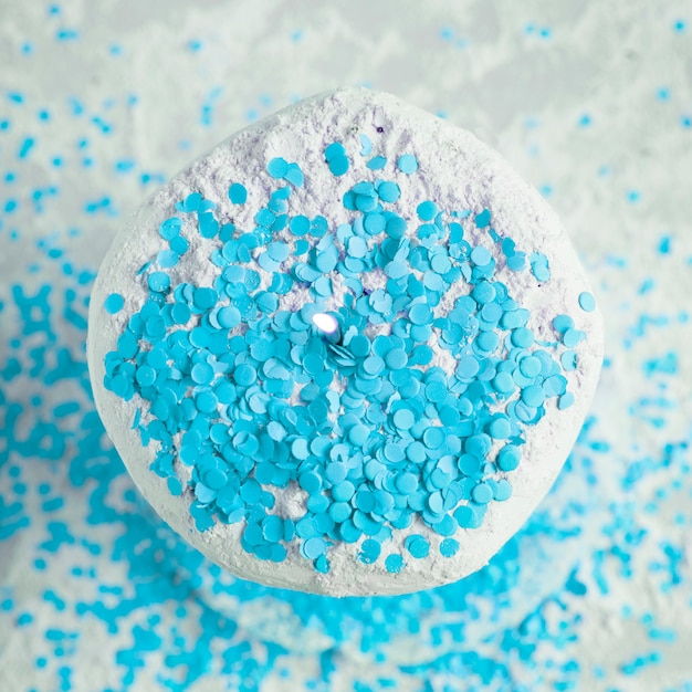 Bolo de aniversário de cor pastel