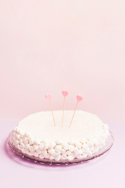 Bolo de marshmallow