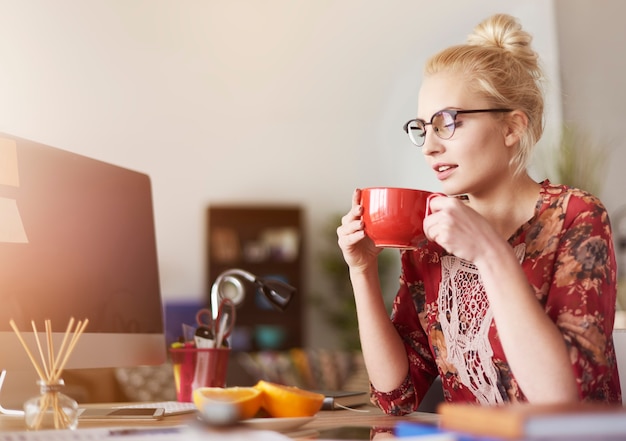 Bom café para começar um dia produtivo