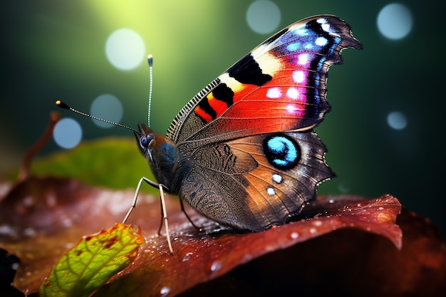 Foto grátis borboleta na planta