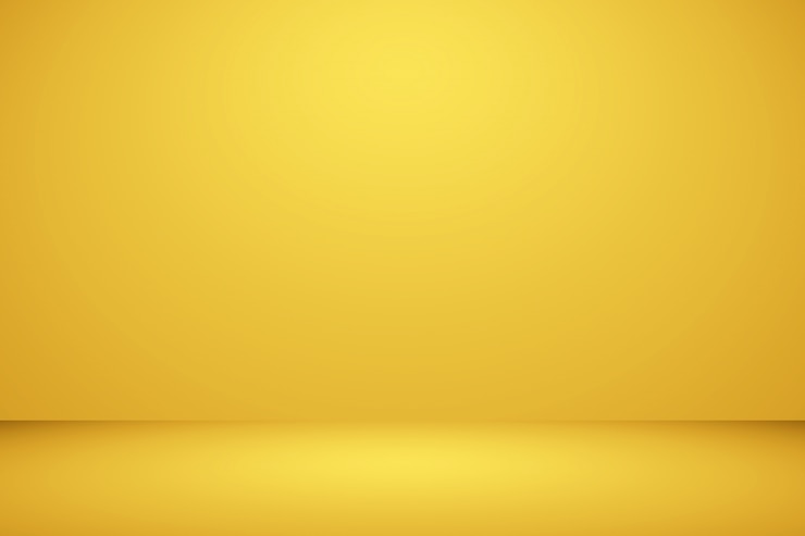 Foto grátis brilhante parede amarelo estúdio borrão