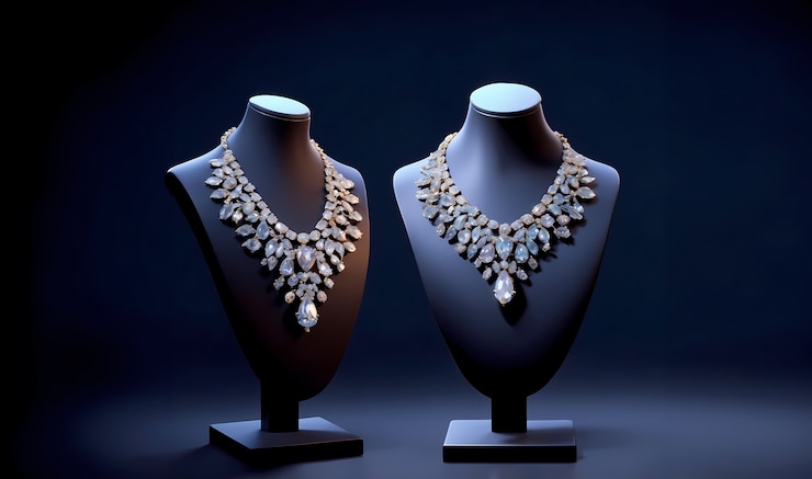 Foto grátis brilho de luxo diamantes arte digital