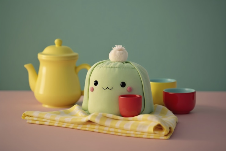 Foto grátis brinquedo de pelúcia fofo e arranjo de itens