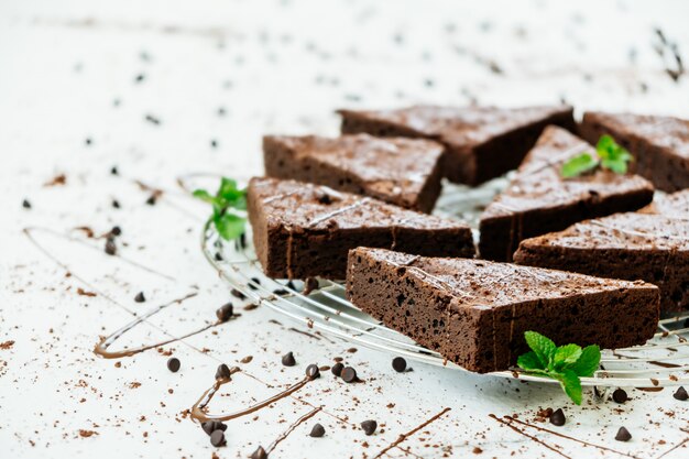 Brownies de chocolate