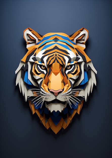 Modelo De Tigre 3d. PNG Imagens Gratuitas Para Download - Lovepik