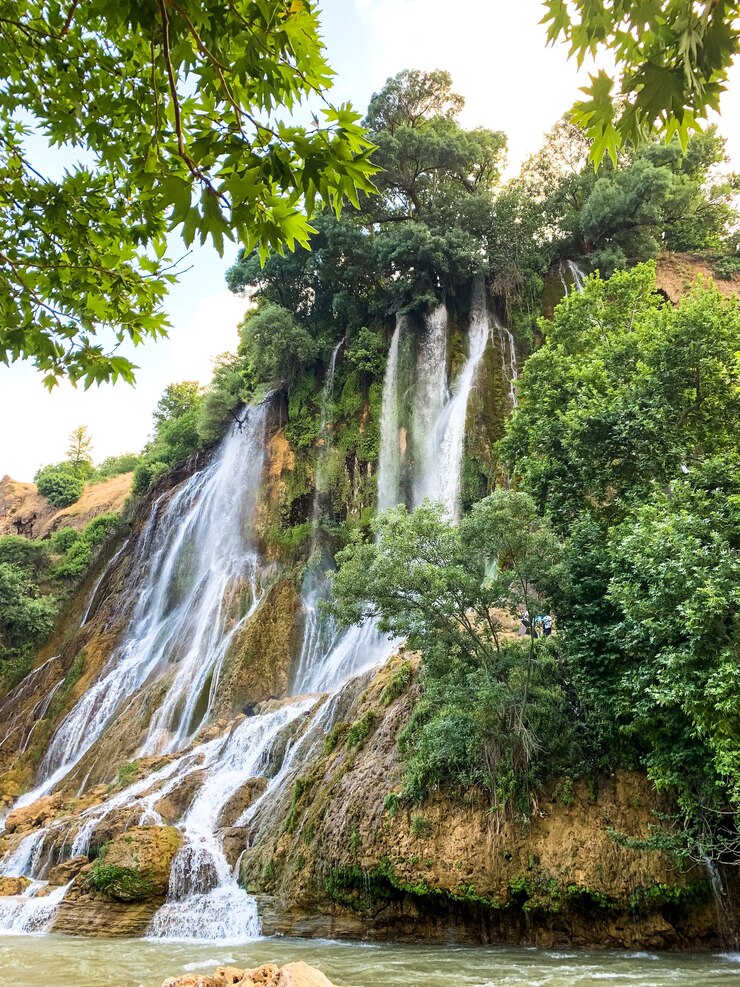 Foto grátis cachoeira de bisheh