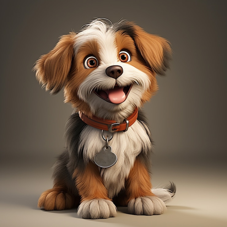 Foto grátis cachorrinho adorável em estúdio