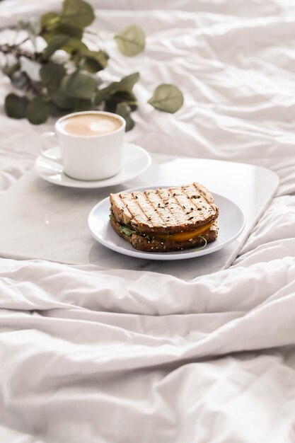 Café da manhã na cama