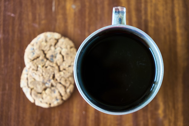 Foto grátis café e cookies