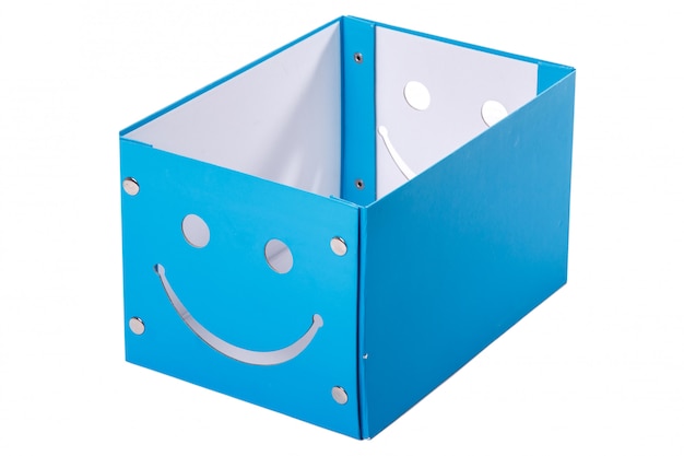Foto grátis caixa azul
