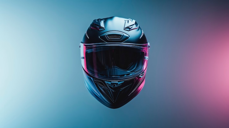 Foto grátis capacete de segurança para motocicletas