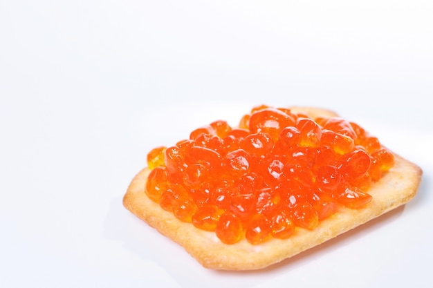 Capelin Sushi Caviar - Laranja Masago. Caviar de truta defumado ou caviar de salmão kosher