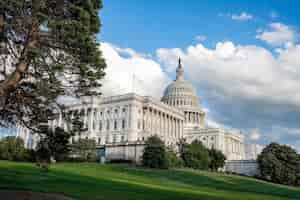 Foto grátis capitólio dos estados unidos em washington, dc