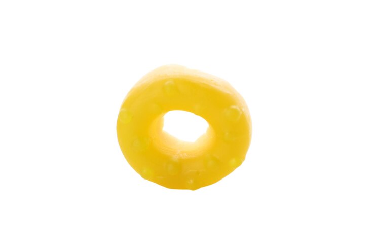 Foto grátis caramelo de geleia de png isolado em fundo branco