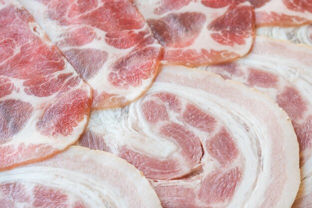 Foto grátis carne de porco crua
