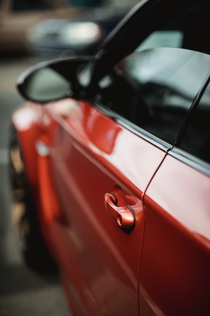 Foto grátis carro veiculo vermelho