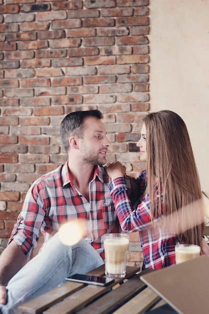 Foto grátis casal bonito