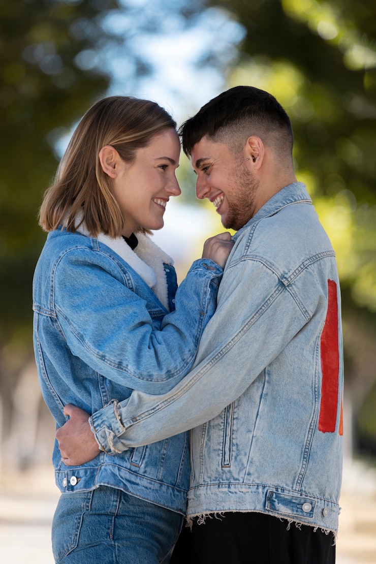 Foto grátis casal trans passando tempo de qualidade juntos