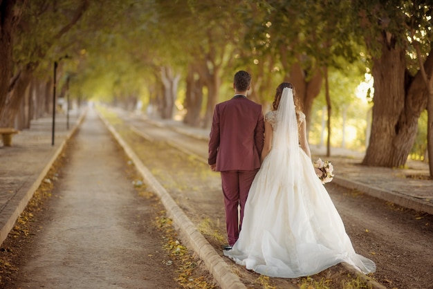 Casamento de casal de noivos