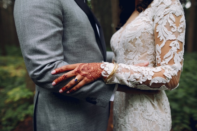 Foto grátis casamento indiano elegante