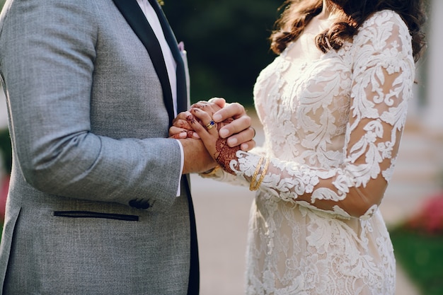 Casamento indiano elegante