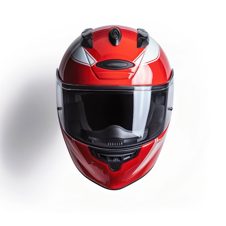 Foto grátis casco de motocicleta seguro