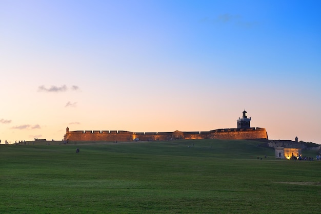 Foto grátis castelo de el morro na velha san juan