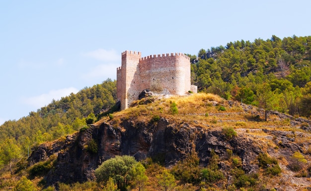Castelo em Gaibiel. Comunidade valenciana