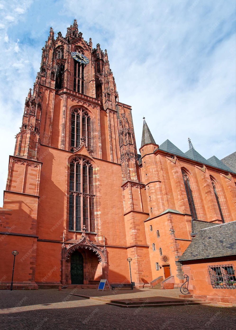 Catedral de frankfurt em frankfurt am main, na alemanha, ou frankfurter