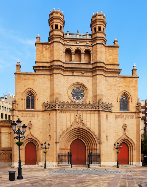 Foto grátis catedral de santa maria. castellon de la plana