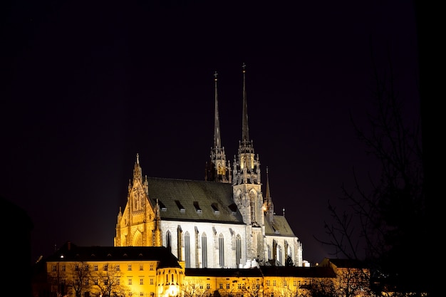 &quot;Catedral medieval na noite&quot;