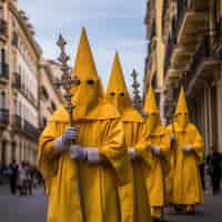 Foto grátis celebração da semana santa cores vivas