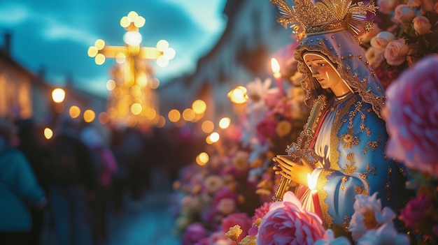 Foto grátis celebração da semana santa