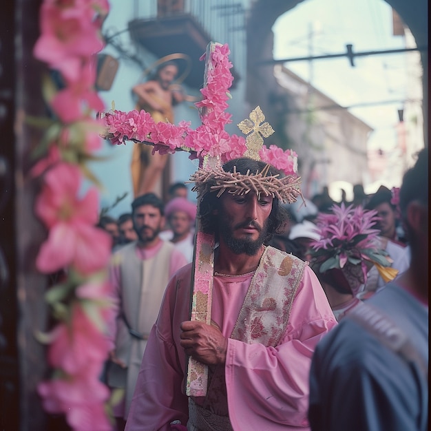 Foto grátis celebração da semana santa