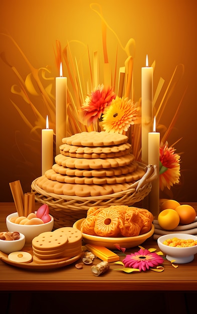 Celebração de Lohri na Índia