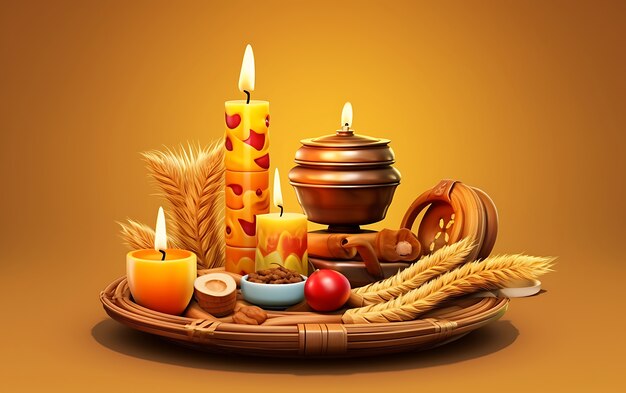 Celebração de Lohri na Índia