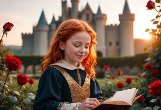 Celebração de Sant Jordi com livro e rosa